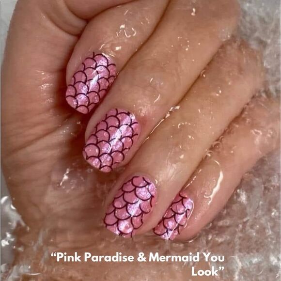 Color Street, Pink Paradise, Pink Glitter, Rare & Retired - Picture 7 of 11